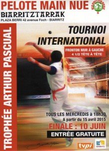 Lire la suite à propos de l’article Trophée Arthur Pascual Mercredi 15 Avril