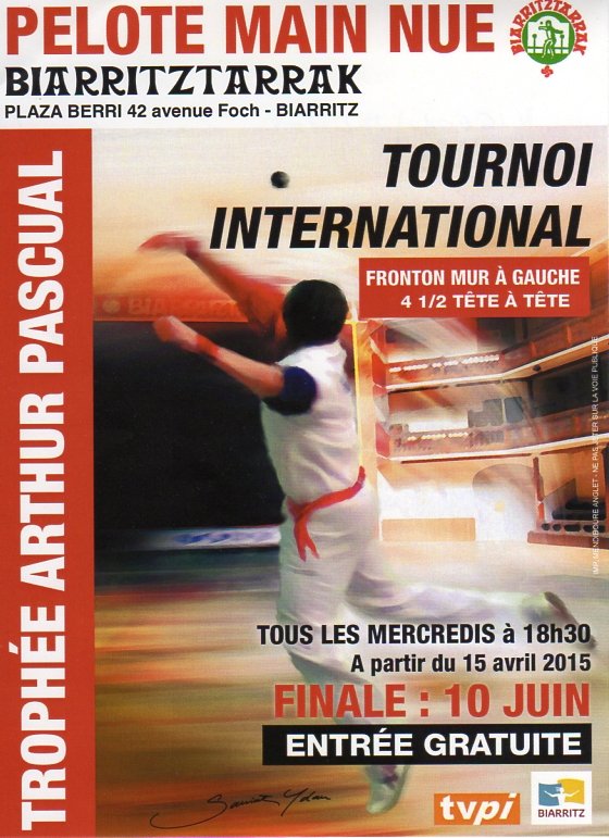Lire la suite à propos de l’article Trophée Arthur Pascual Mercredi 15 Avril