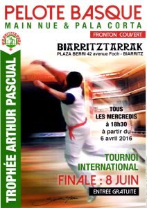 Lire la suite à propos de l’article Ouverture Trophée A. PASCUAL et BIARRITZ Challenge Corta