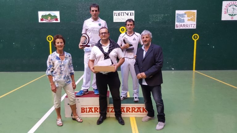 Lire la suite à propos de l’article LOIDI Harri, GARATE et AGUIRRE champions 2016