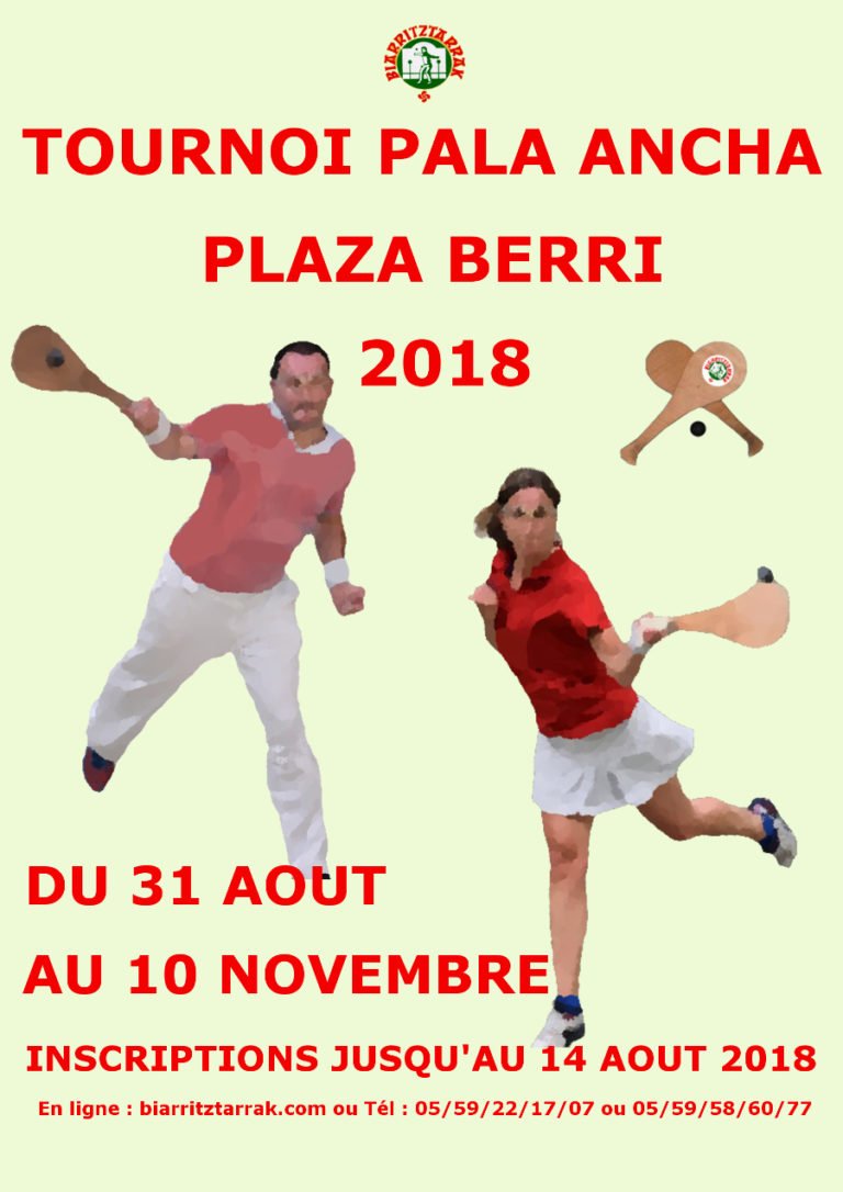 Lire la suite à propos de l’article Tournoi Pala Ancha de Plaza Berri
