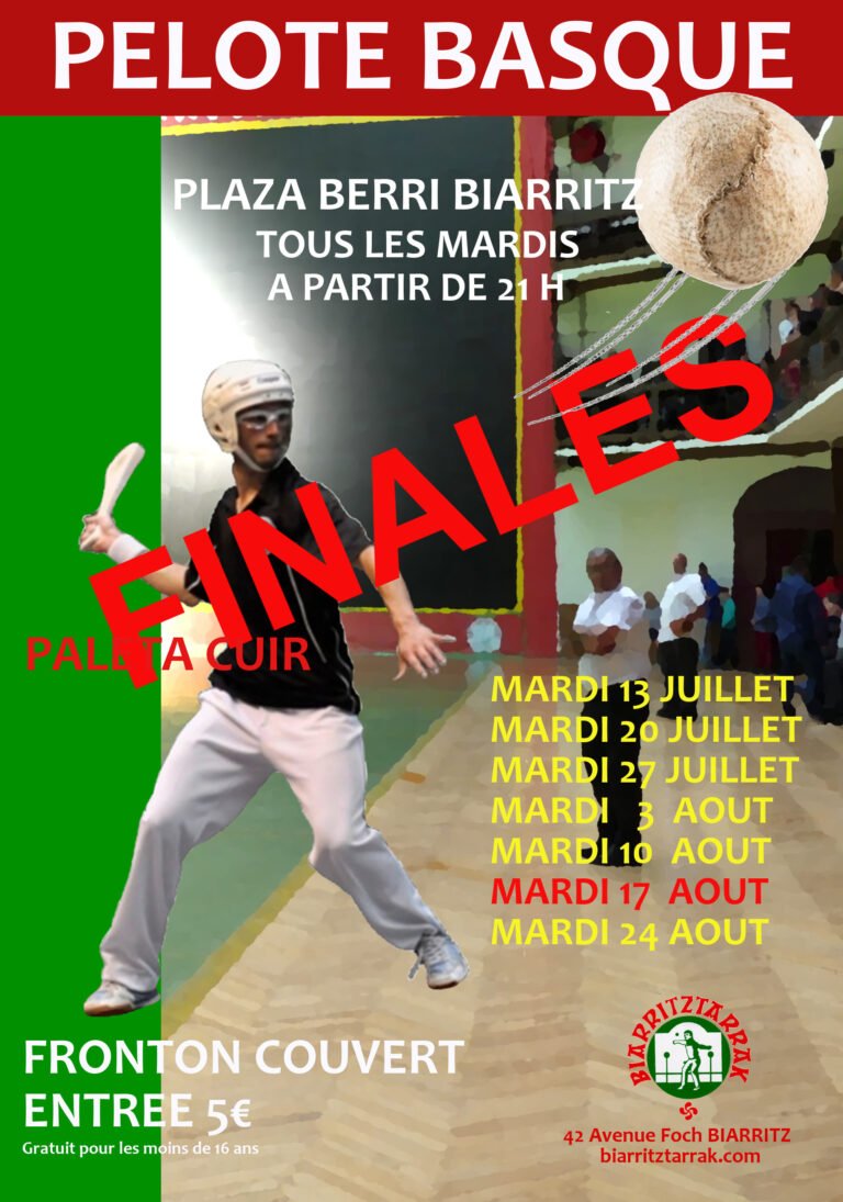 Lire la suite à propos de l’article Soirée FINALES Mardi 17 Août
