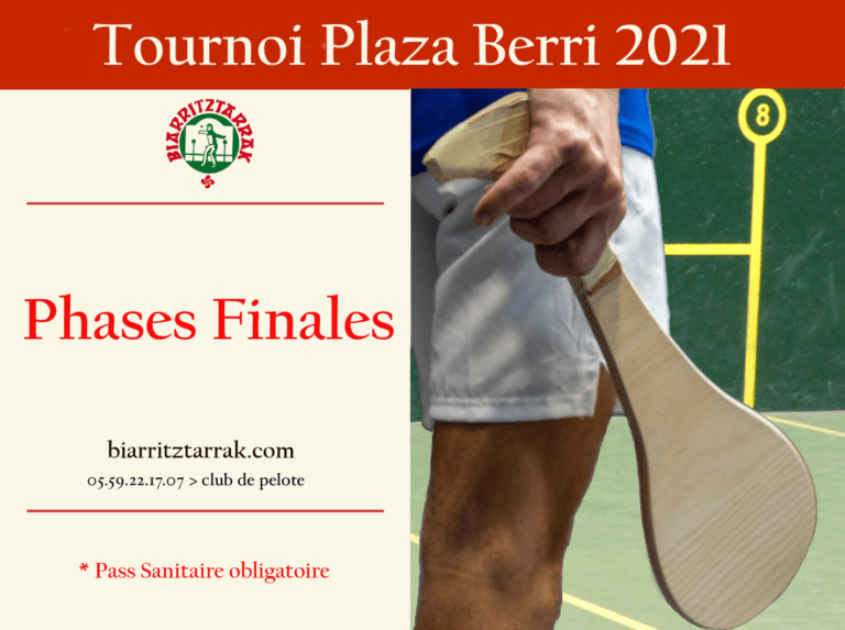 Lire la suite à propos de l’article Tournoi Plaza Berri Phases Finales