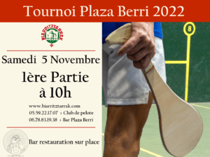 Lire la suite à propos de l’article Tournoi Plaza Berri 2022