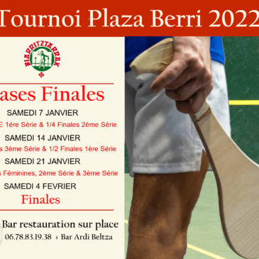 Phases Finales Tournoi Plaza Berri