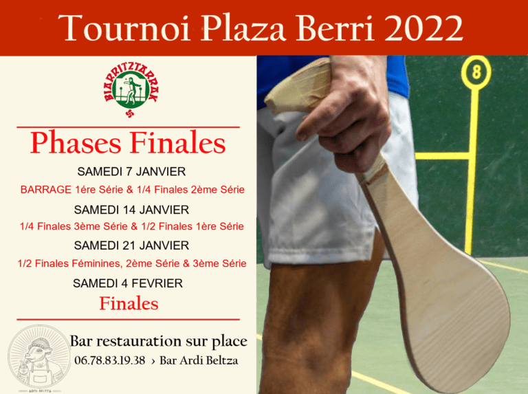 Lire la suite à propos de l’article Phases Finales Tournoi Plaza Berri