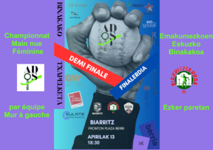 Lire la suite à propos de l’article 1/2 FINALE ADOS PILOTA à PLAZA BERRI