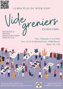 Lire la suite à propos de l’article Vide Grenier à Plaza Berri le 12 Avril