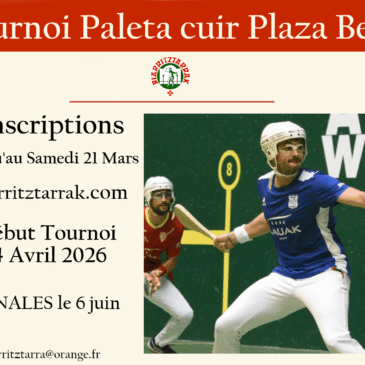 Tournoi Open Paleta cuir