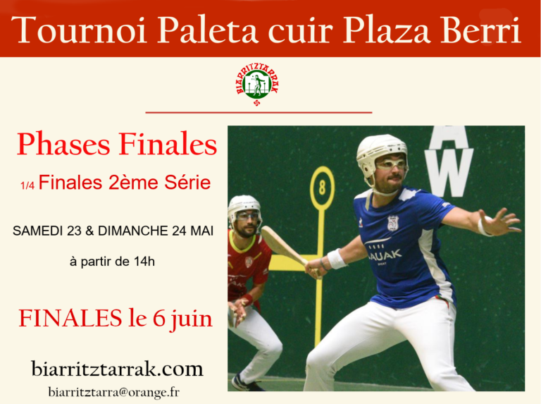 Lire la suite à propos de l’article Tournoi Open Phases finales