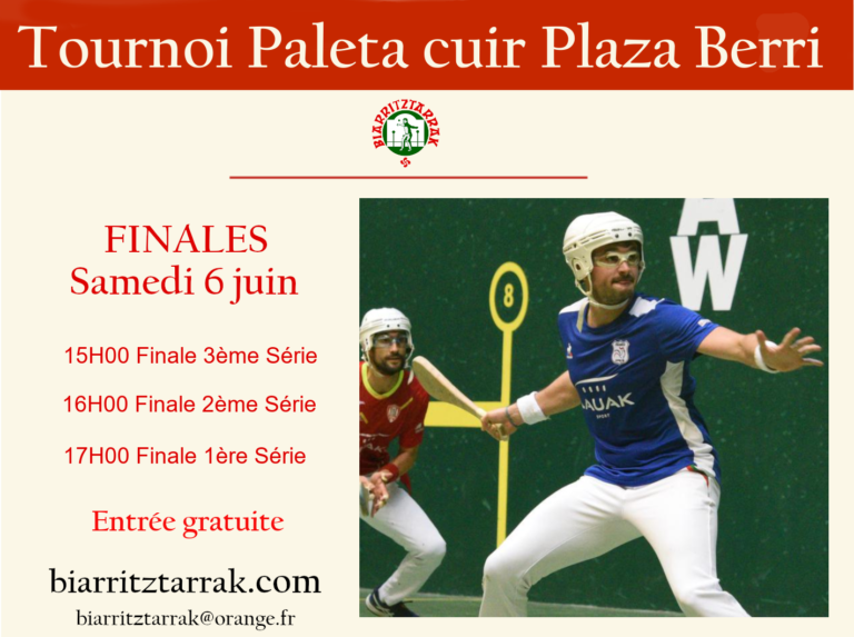 Lire la suite à propos de l’article FINALES Tournoi Open à Paleta cuir